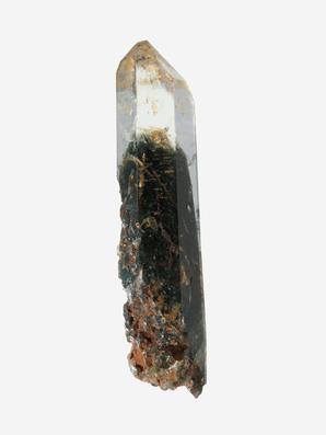 Горный хрусталь, кристалл с хлоритовым фантомом 5,1х1,2х1,1 см