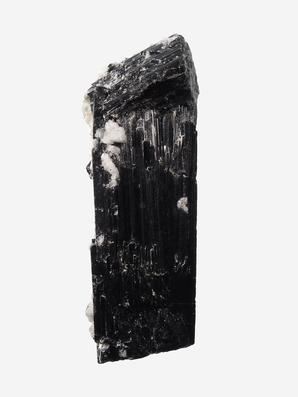 Шерл (чёрный турмалин), кристалл 3,7х1,4х1 см