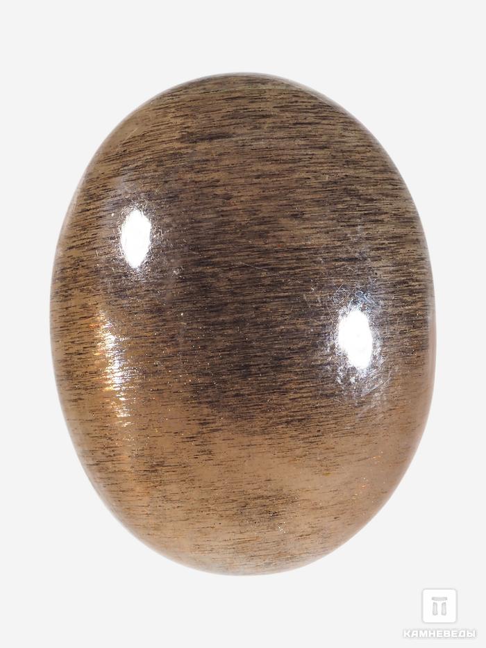 Солнечный камень с астеризмом, кабошон 1,5-2 см (1,5-4 г), 28120, фото 2