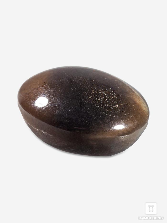 Солнечный камень с астеризмом, кабошон 1,5-2 см (4-6 г), 28122, фото 3