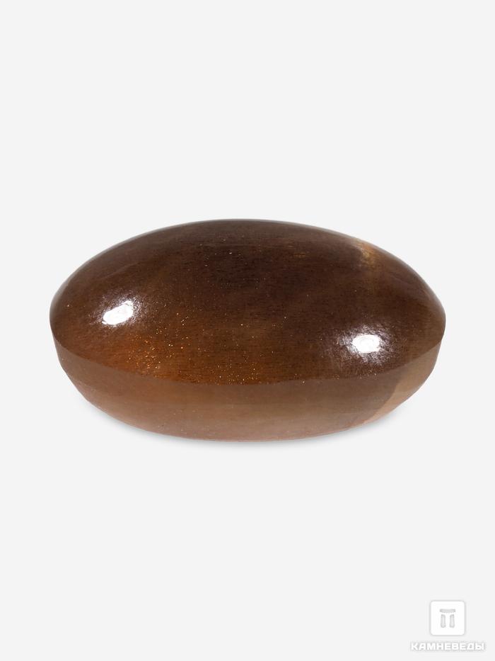 Солнечный камень с астеризмом, кабошон 1,5-2,5 см (3-6 г), 28133, фото 2