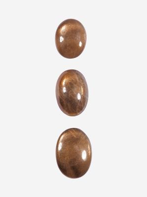 Солнечный камень с астеризмом, кабошон 1,5-2,5 см (3-6 г)