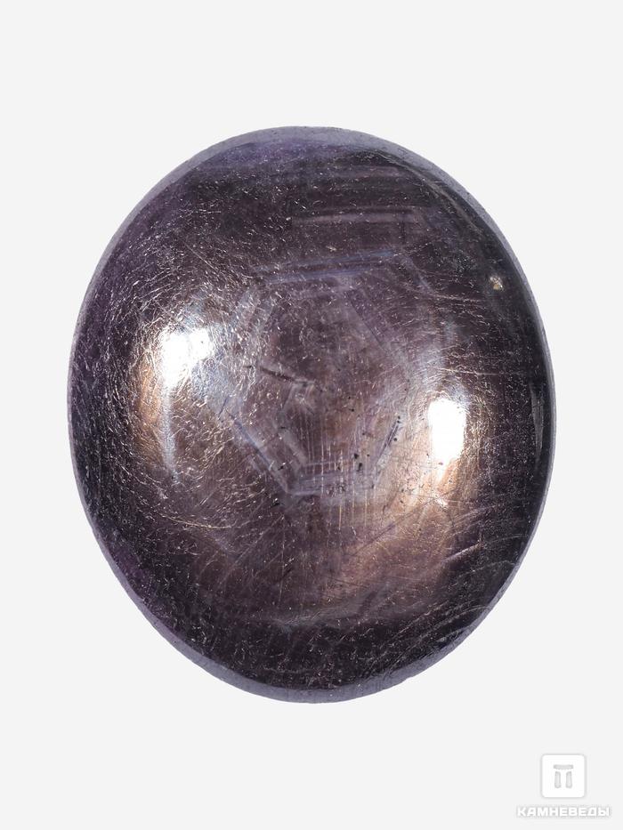Корунд с астеризмом, кабошон 1-2 см (2-5 г), 28191, фото 2