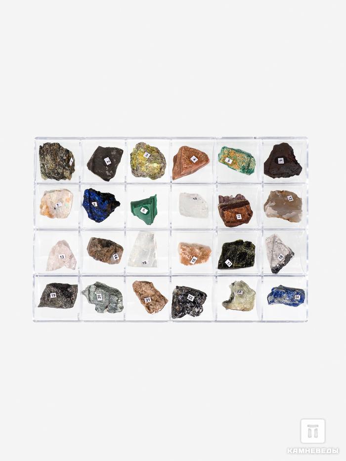 Коллекция минералов и разновидностей (24 образца), 28386, фото 2