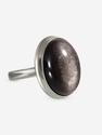 Кольцо с серебристым обсидианом, 28588, фото 1