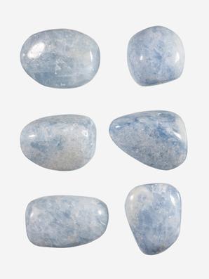 Кальцит голубой, крупная галтовка 3,5-4 см (30-35 г)