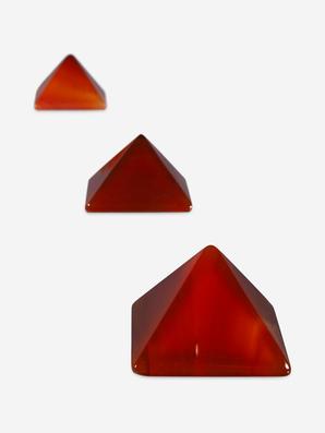 Пирамида из сердолика, 4х4 см