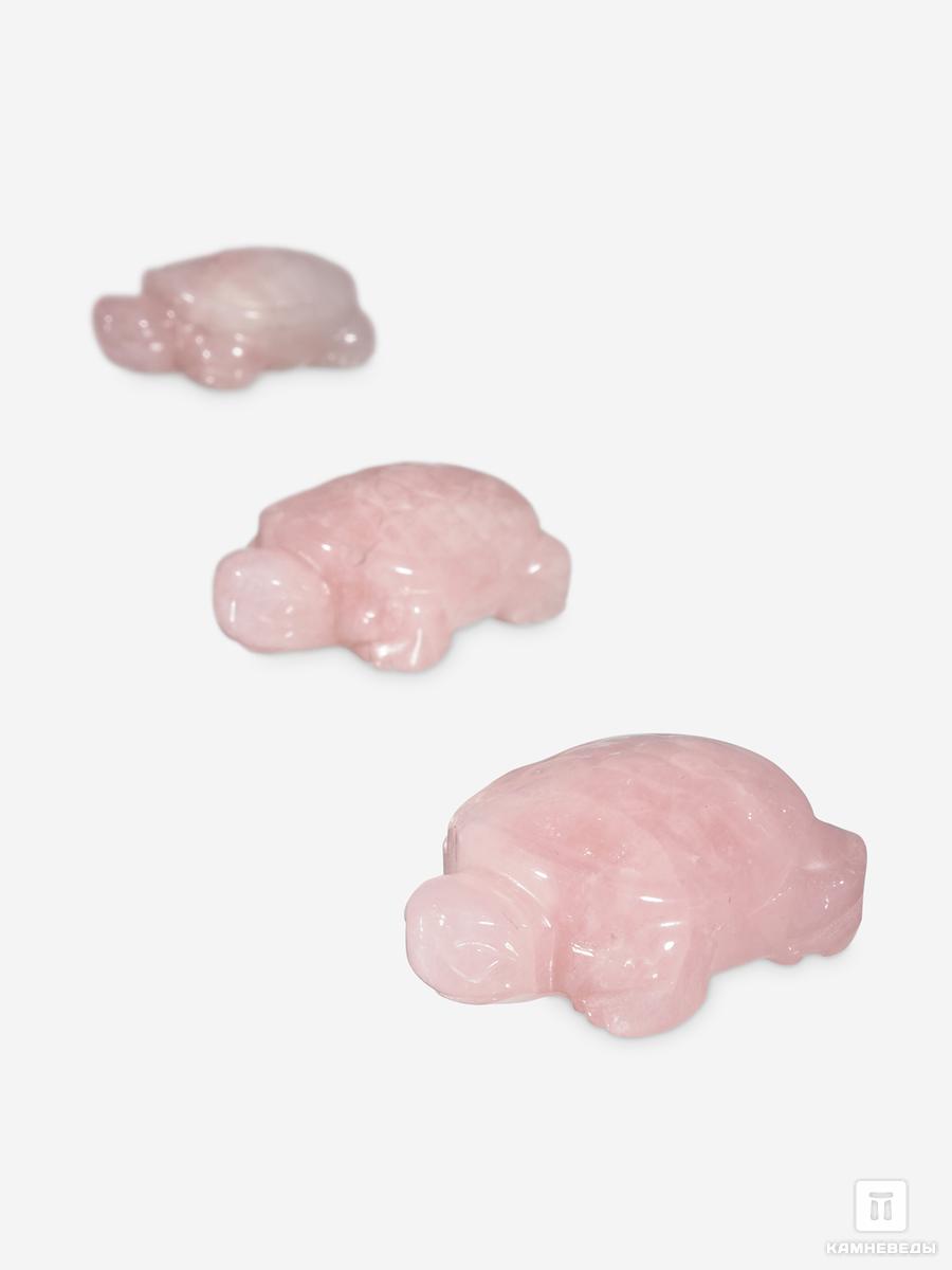 Черепаха из розового кварца, 4х2,8х1,5 см значок эмалированный алиса черепаха квази