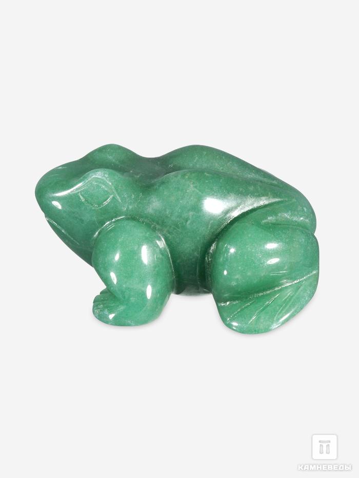 Лягушка из зелёного авантюрина, 5х4х2,3 см, 28700, фото 1