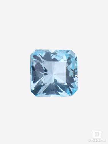 Топаз. Топаз голубой, огранка 7х7х5 мм (1,8 ct)