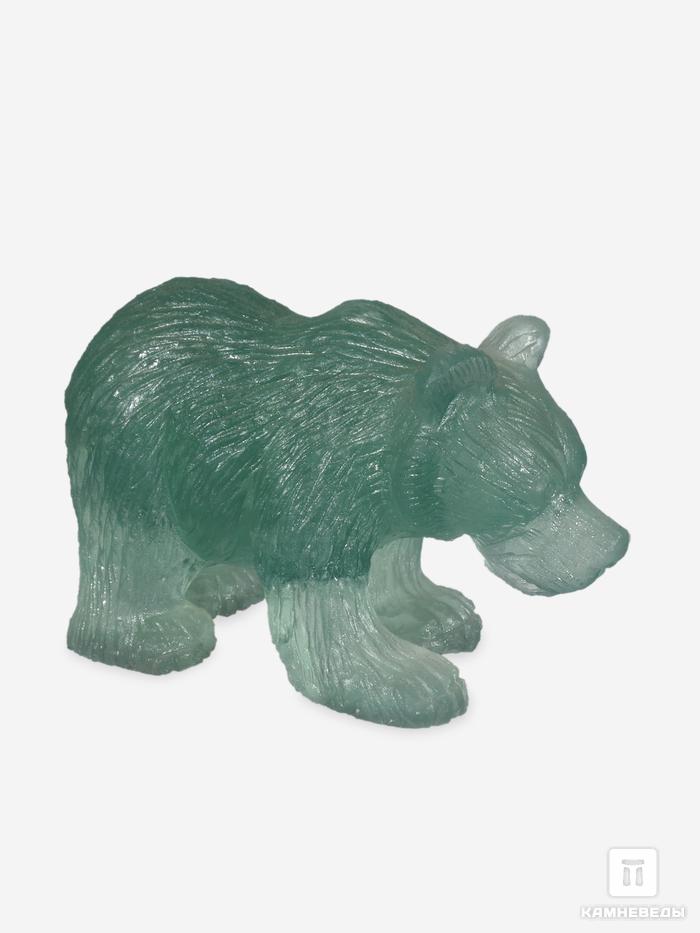 Медведь из флюорита, 7,5х3,3х2,6 см, 23-286, фото 1