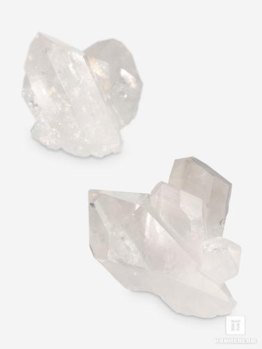 Горный хрусталь, Кварц. Горный хрусталь (кварц), сросток кристаллов 4-6 см