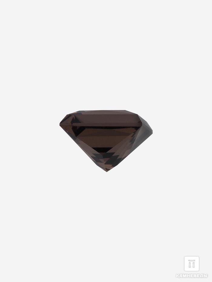 Раухтопаз (дымчатый кварц), огранка 9х9х6,5 мм (3,3 ct), 9-41/5, фото 2