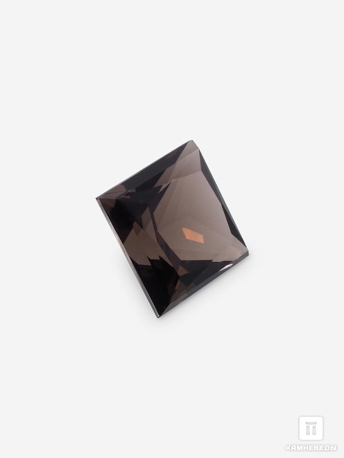 Раухтопаз (дымчатый кварц), огранка 9х9х6,5 мм (3,3 ct), 9-41/5, фото 3