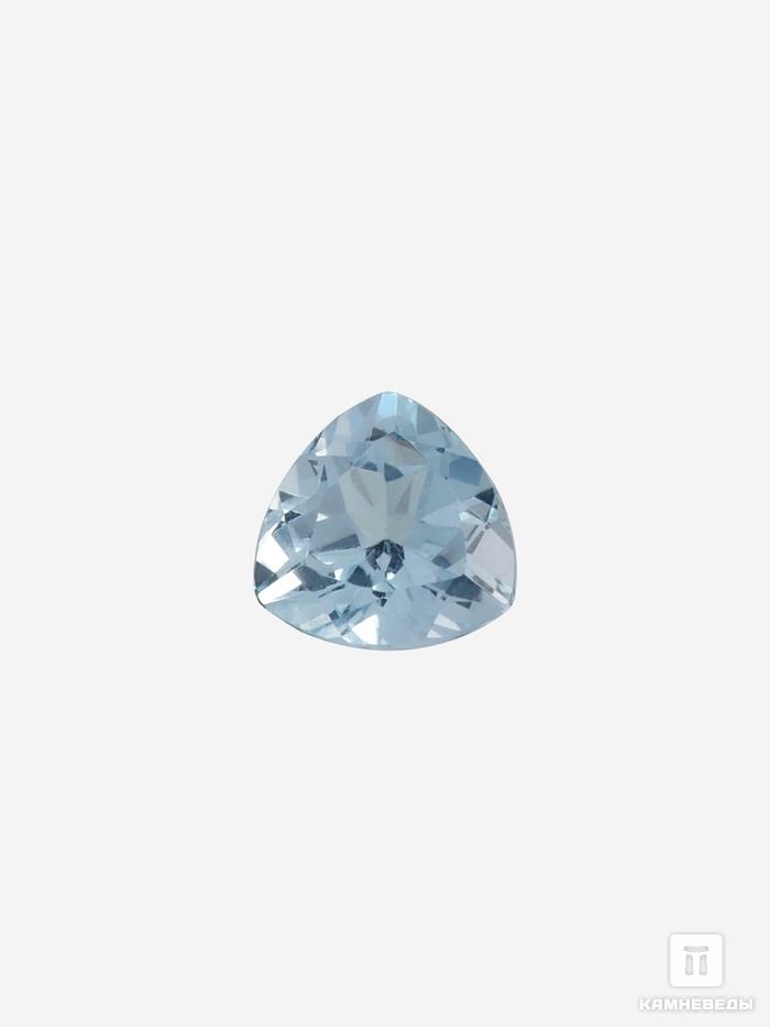 Топаз голубой, огранка 8х8х5 мм (1,95 ct), 9-38/44, фото 1