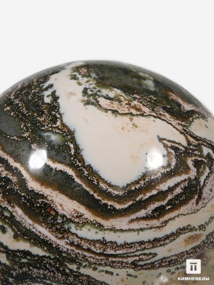 Шар из океанической яшмы, 100 мм, 16158, фото 3