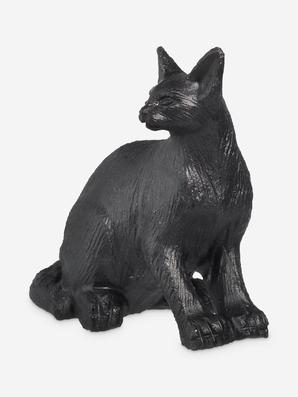Кошка из обсидиана, 4,7х4,5х2,6 см