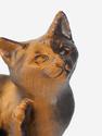 Кошка из тигрового глаза, 6,7х4,7х3,2 см, 32489, фото 2
