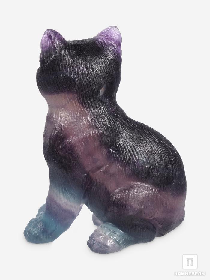 Кошка из флюорита, 5,7х4,5х2,8 см, 32491, фото 3
