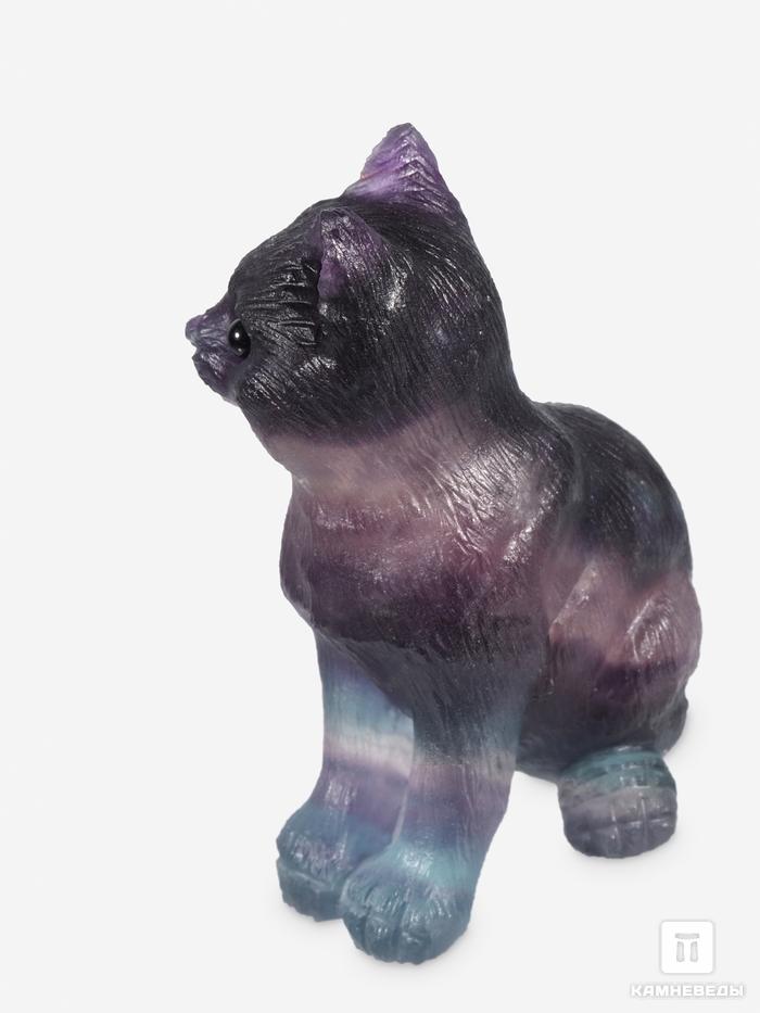 Кошка из флюорита, 5,7х4,5х2,8 см, 32491, фото 5