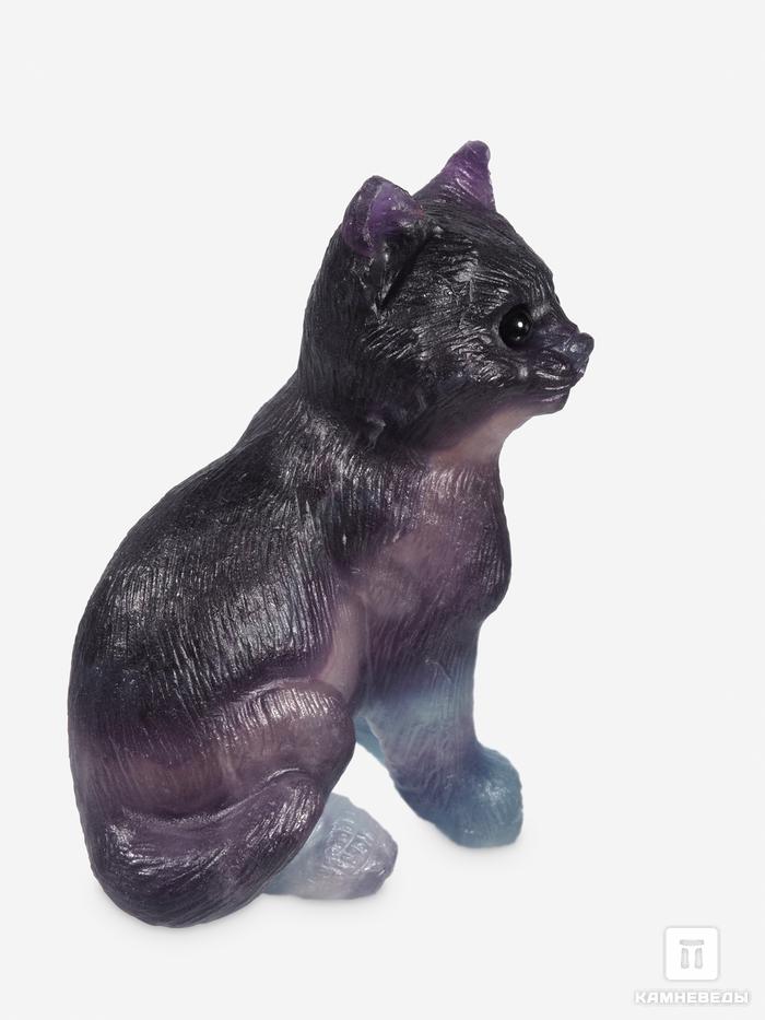 Кошка из флюорита, 5,7х4,5х2,8 см, 32491, фото 6