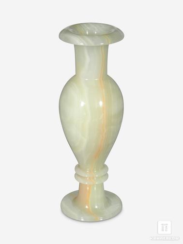 Оникс мраморный. Ваза из оникса мраморного, 30х9,5 см