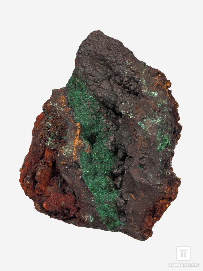 Малахит с гётитом, 8,3х7х4 см, 10-148/21, фото 1