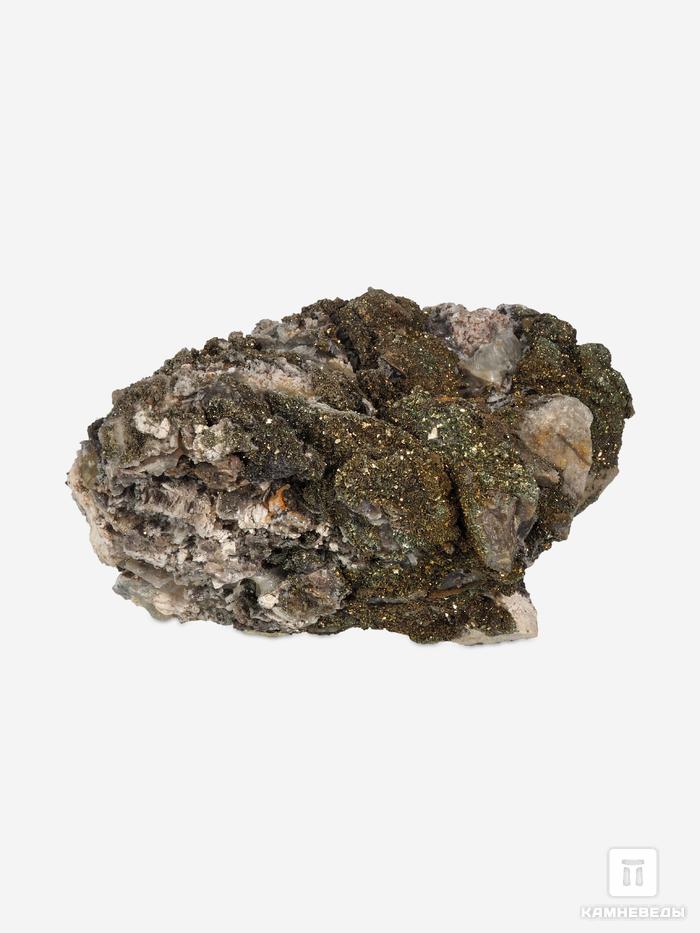Марказит с кальцитом, 14,5х11х6 см, 22286, фото 3