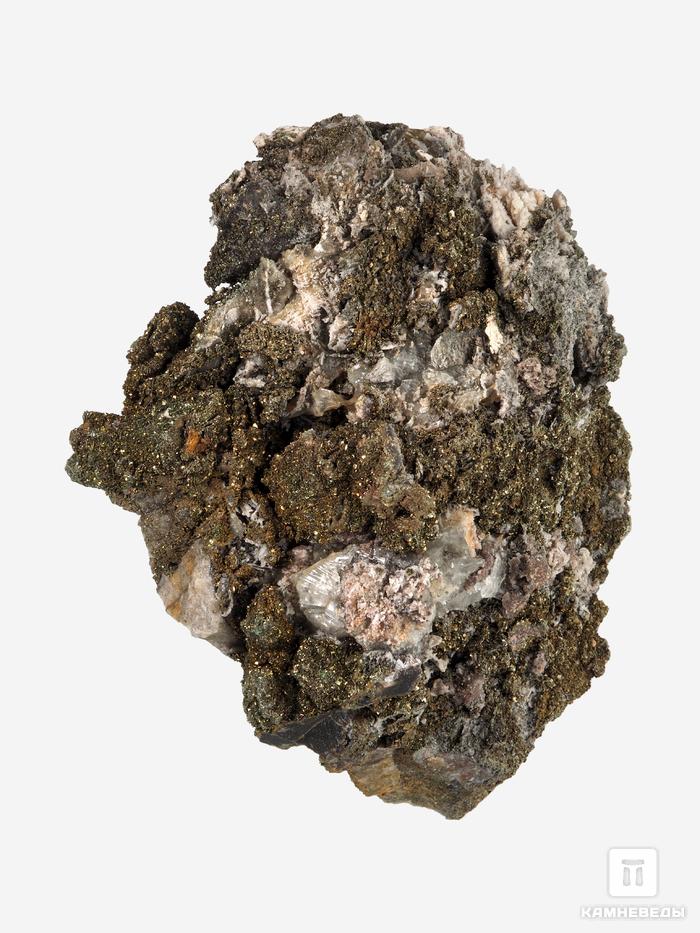 Марказит с кальцитом, 14,5х11х6 см, 22286, фото 1