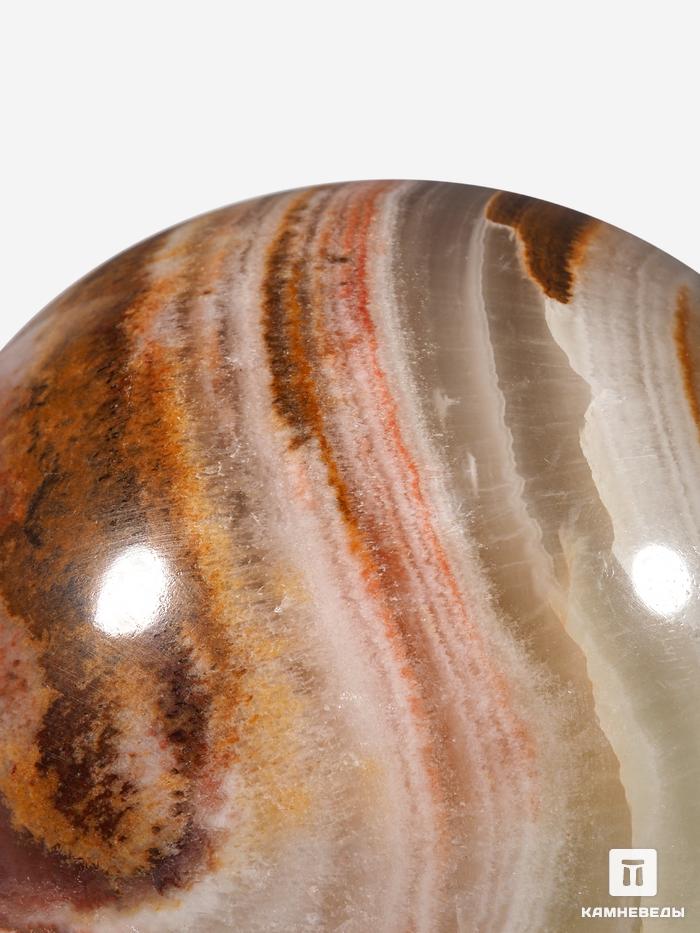 Шар из оникса мраморного, 75 мм, 21-45/1, фото 2
