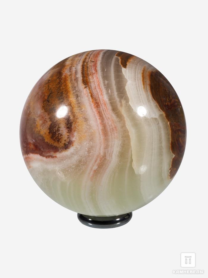 Шар из оникса мраморного, 75 мм, 21-45/1, фото 3