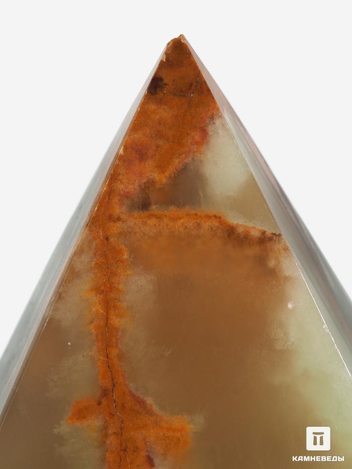 Пирамида из оникса мраморного, 6х6 см, 20-55/2, фото 4
