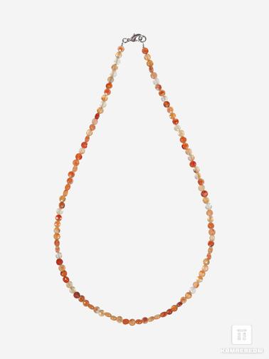 Сердолик. Бусы из сердолика, огранка