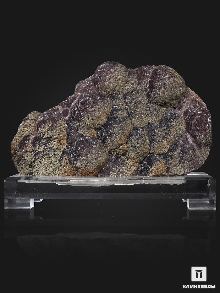 Флюорит с пиритом на подставке, 50х36х15,5 см, 10-140/25, фото 1