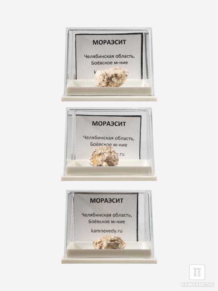 Мораэсит в пластиковом боксе, 1,5-2,5 см, 1624, фото 2