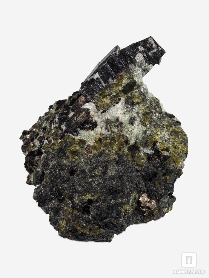 Флогопит с диопсидом и кальцитом, 6,4х6х5,4 см, 10-207/5, фото 3