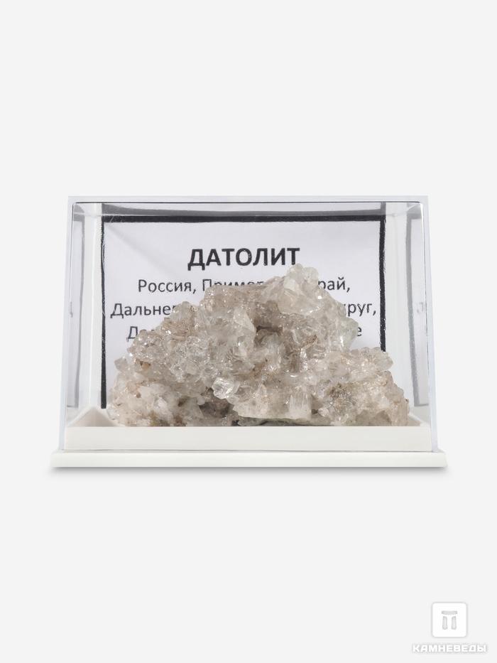 Датолит на кварце, 5х3,6х3 см, 10-179/33, фото 4