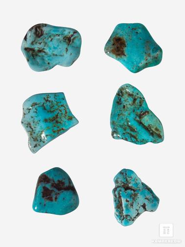 Бирюза. Бирюза, галтовка 1,5-2,5 см (1-2 г)