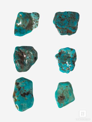 Бирюза. Бирюза, галтовка 1,5--2,5 см (2-3 г)
