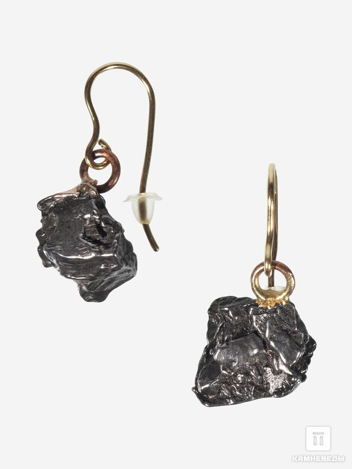 Серьги из метеорита Кампо-дель-Сьело, осколок, 1808, фото 1