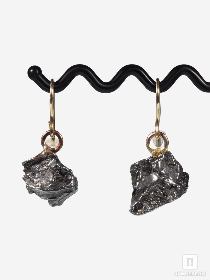 Серьги из метеорита Кампо-дель-Сьело, осколок, 1808, фото 2