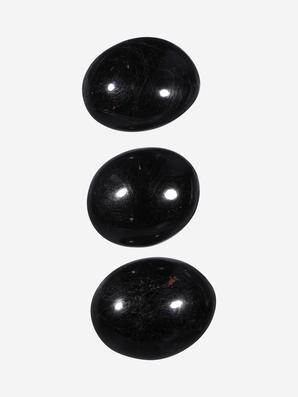 Шерл (чёрный турмалин), галтовка 5,5-6 см (130-150 г)