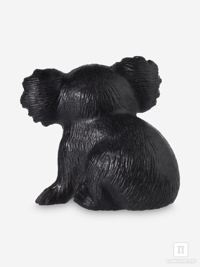 Коала из обсидиана, 4х4х3,1 см, 32936, фото 4
