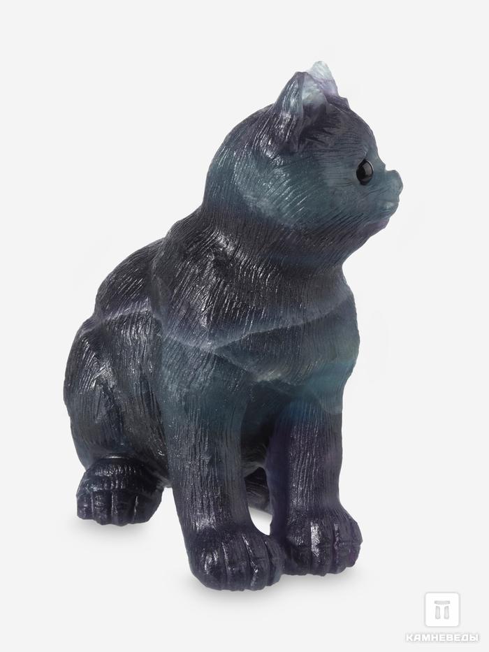 Кошка из флюорита, 7,5х6,5х5 см, 32938, фото 3
