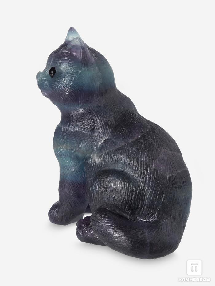 Кошка из флюорита, 7,5х6,5х5 см, 32938, фото 4