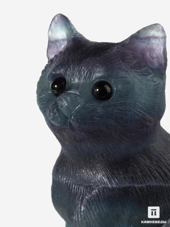 Кошка из флюорита, 7,5х6,5х5 см, 32938, фото 5