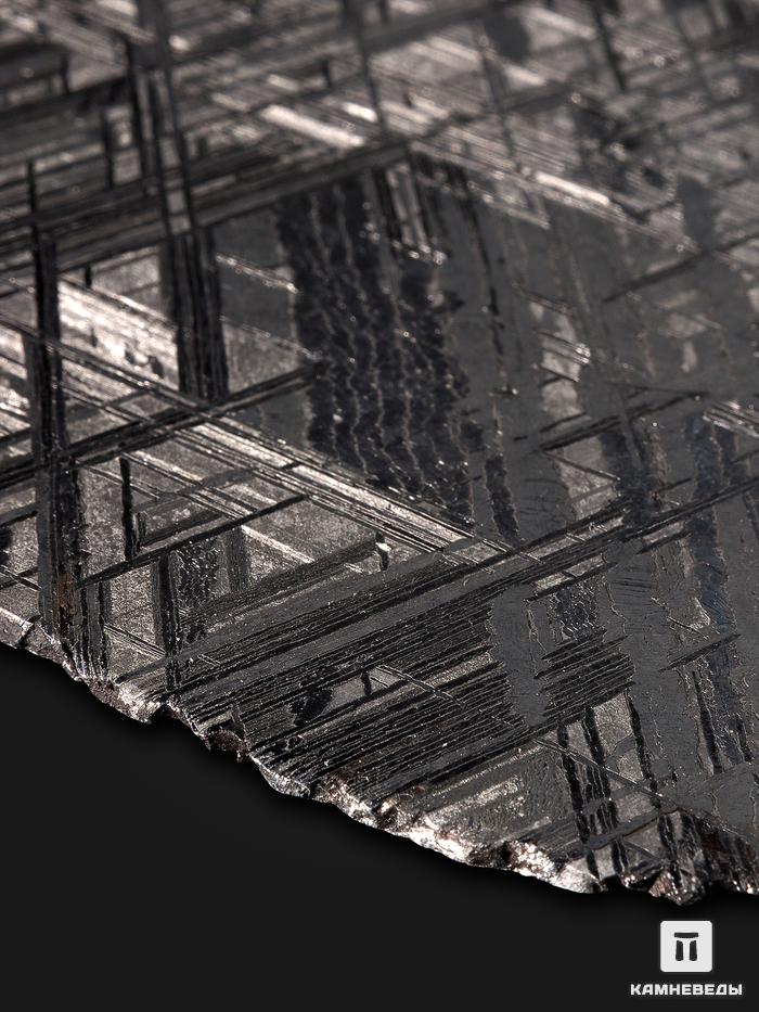 Метеорит Muonionalusta, пластина 13,3х11,7х0,16 см (125 г), 19844, фото 1
