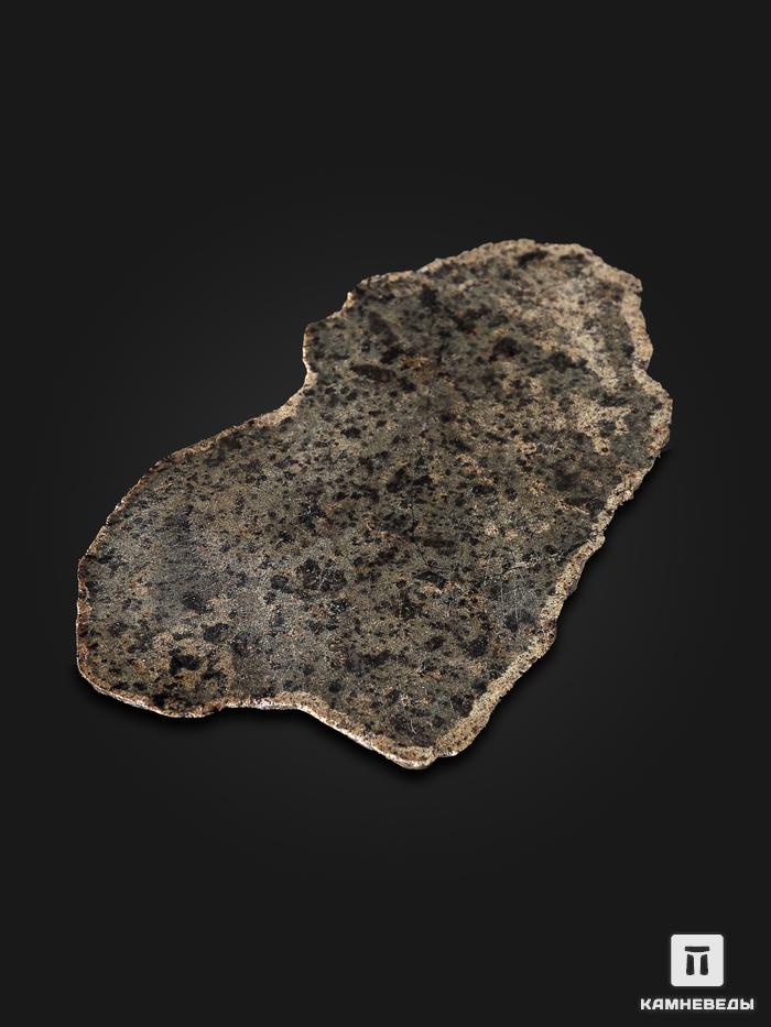 Марсианский метеорит NWA 6963, пластина 4,2х2,4х0,1 см, 32991, фото 3