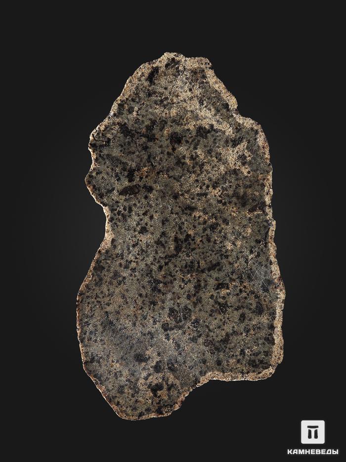 Марсианский метеорит NWA 6963, пластина 4,2х2,4х0,1 см, 32991, фото 1