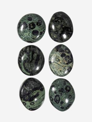 Яшма крокодиловая (Kabamba), крупная галтовка 5-6,5 см